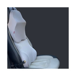 Knit Car Neck Pillow Seat Headrest Support Memory Foam Pillow Auto Headrest - 1 Set E