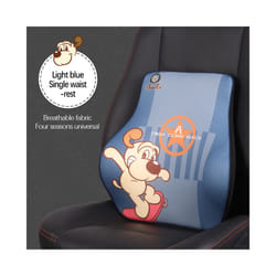 Universal Car Seat Headrest Memory Foam Car Neck Pillow Seat Lumbar Pillow - Lumbar support B