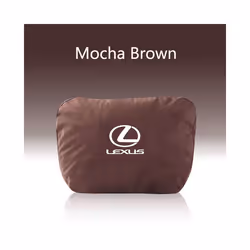 Top Quality Car Headrest Neck Support Seat Soft Neck Pillow for Lexus - mocha 2PCS