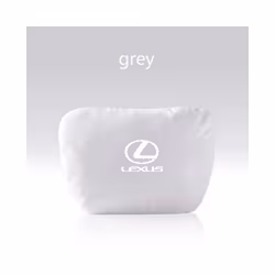 Top Quality Car Headrest Neck Support Seat Soft Neck Pillow for Lexus - grey 2PCS