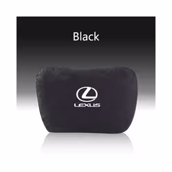 Top Quality Car Headrest Neck Support Seat Soft Neck Pillow for Lexus - Black 2PCS