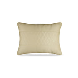 Embroidery Car Headrest Ultra Soft Suede Pillow Car Seat Rest Cushion - beige yellow-waist