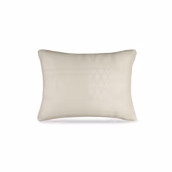 Embroidery Car Headrest Ultra Soft Suede Pillow Car Seat Rest Cushion - beige White-waist