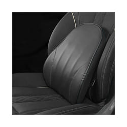 For Tesla Model 3 Y S X Neck Pillow Adjustable strap Neck Headrest Washable - Black Backrest