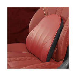 For Tesla Model 3 Y S X Neck Pillow Adjustable strap Neck Headrest Washable - Red Backrest