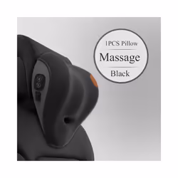 Electric Massage Lumbar Support Car Waist Seat Back Cushion Car Pillow - Massage Pillow BK
