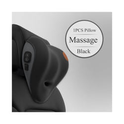 Electric Massage Lumbar Support Car Waist Seat Back Cushion Car Pillow - Massage Pillow BK