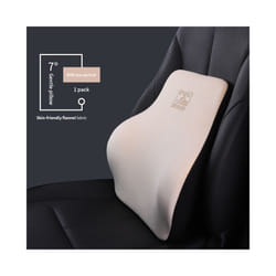 Universal Facecloth Car Seat Neck Headrest Car Seat Lumbar Pillow Memory - Lumbar support B