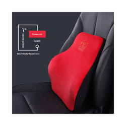 Universal Facecloth Car Seat Neck Headrest Car Seat Lumbar Pillow Memory - Lumbar support A