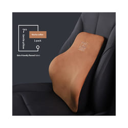 Universal Facecloth Car Seat Neck Headrest Car Seat Lumbar Pillow Memory - Lumbar support C