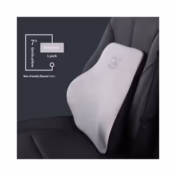 Universal Facecloth Car Seat Neck Headrest Car Seat Lumbar Pillow Memory - Lumbar support E