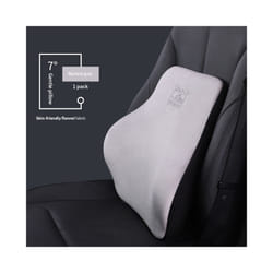Universal Facecloth Car Seat Neck Headrest Car Seat Lumbar Pillow Memory - Lumbar support E