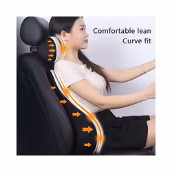 3D Diatom Memory Foam Car Neck Pillow Capri Material Car Pillow Waist - Beige Waist