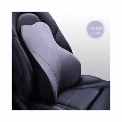 3D Diatom Memory Foam Car Neck Pillow Capri Material Car Pillow Waist - Grey Waist