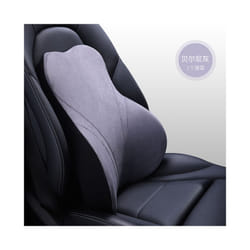3D Diatom Memory Foam Car Neck Pillow Capri Material Car Pillow Waist - Grey Waist