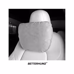 Alcantara Car Headrest Cushion Neck Pillow Auto Interior Accessories For - Alcantara Coffee 1pc