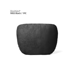 Alcantara Soft Car Headrest Neck Pillow Cushion Auto Accessories Universal - Alcantara Black 1pc
