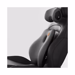 Car Neck Massage Pillow Lumbar Support Cushion Auto Seat Travel Relax - grey suit