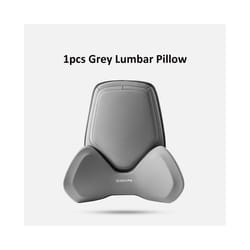 Car Headrest Waist Support Car Seat Neck Pillow Universal Neck Pillow - 1pcs Grey back
