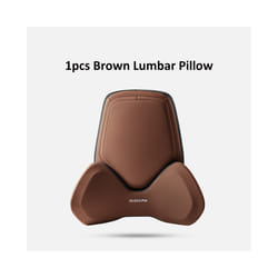 Car Headrest Waist Support Car Seat Neck Pillow Universal Neck Pillow - 1pcs Brown back