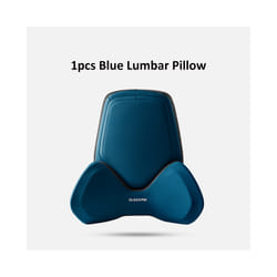 Car Headrest Waist Support Car Seat Neck Pillow Universal Neck Pillow - 1pcs Blue back