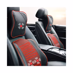USB Charger Electric Vibration Car Massager Pillow Pain Relief Car Seat - Black-Neck-USB