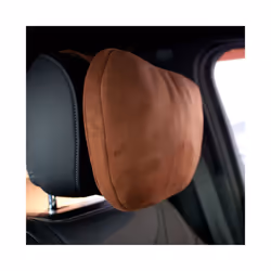 2Pcs Car Headrest Neck Pillow Neck Support Pillow Cushion for Mercedes - Gray