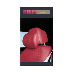 Headrest Pillow Neck Cushion For BMW X5 G05 X6 G06 X7 G07 7 series G12 - Red