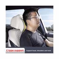 Headrest Pillow Neck Cushion For BMW X5 G05 X6 G06 X7 G07 7 series G12 - Red