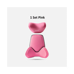 Car Headrest Waist Support Car Seat Neck Pillow Universal Neck Pillow - 1 Set Pink