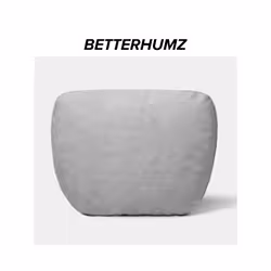 Alcantara Soft Car Headrest Neck Pillow Cushion Auto Accessories Universal - Alcantara Red 2pcs
