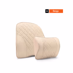 For BYD Atto 3 Yuan Plus 2022 2023 Accessories Car Front Seat Headrest - Beige 2PCS