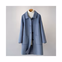 Popular Woolen Outerwear  Warm Skin-touching Winter Coat  Women Winter - L, Camel
