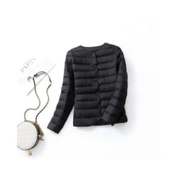 2024 New Winter and Autumn Fashion Women Liner Duck Down Jacket Female - M, Black