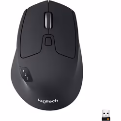 Logitech M720 Triathlon Bluetooth Optical 1000DPI Right-hand Black mice
