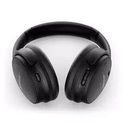 Bose QC45 QuietComfort 45 Black Noise-Cancelling Wireless Headphones