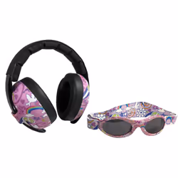 Baby Earmuffs & Sunglasses 0-36 Months - Noise Cancelling & UV Protection