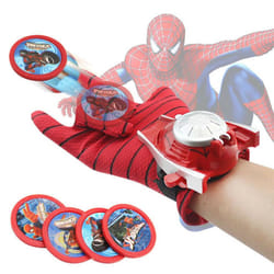 Marvel Avenger SuperHero Wrist transmitter Glove Web Shooter Spiderman
