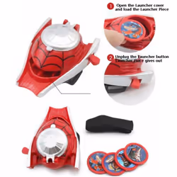 Marvel Avenger SuperHero Wrist transmitter Glove Web Shooter Spiderman