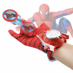 Marvel Avenger SuperHero Wrist transmitter Glove Web Shooter Spiderman