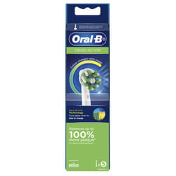 Oral B Power Toothbrush Cross Action Refills 5 Pack