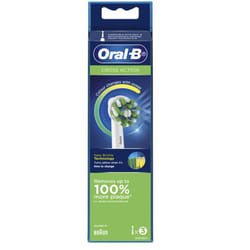 Oral B - CrossAction Replacement Head Electric Toothbrush x3