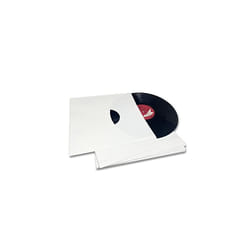 20PCS 12 Inch Kraft Paper Inner Sleeves Pockets Right Angle White Without PE Film for LP Vinyl Record Bag Anti-Static Antidust 30.5cm * 30.5cm
