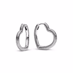Earring 925 Sterling Silver Heart Hoop Earrings Stud Earrings Silver Women Star Butterfly Earrings for Women Jewelry - CPE009