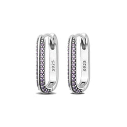 Earring 925 Sterling Silver Heart Hoop Earrings Stud Earrings Silver Women Star Butterfly Earrings for Women Jewelry - KTE023