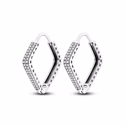 Earring 925 Sterling Silver Heart Hoop Earrings Stud Earrings Silver Women Star Butterfly Earrings for Women Jewelry - KTE069