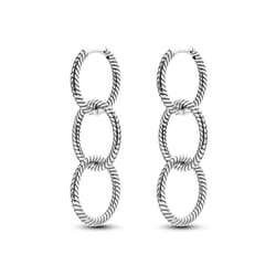 Earring 925 Sterling Silver Heart Hoop Earrings Stud Earrings Silver Women Star Butterfly Earrings for Women Jewelry - KTE130