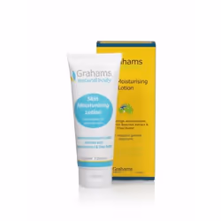 Grahams Skin Moisturising Lotion, Lotion, Unisex, Normal skin, 200 ml, Almond, Glycerin, Sunflower oil, Vanilla