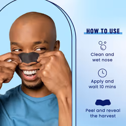 Charcoal Pore Strips - Pack of 6