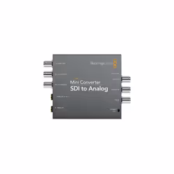 Blackmagic Design Mini Converter SDI to Analog, Grey, Windows 10, Windows 8.1, Mac OS X 10.12 Sierra, Mac OS X 10.13 High Sie ...